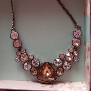 Givenchy gold diamond necklace